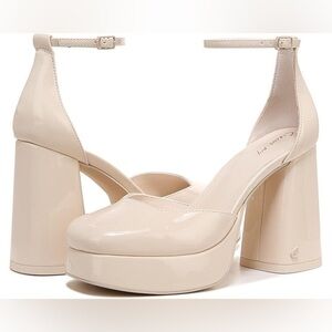 Circus NY Sam Edelman Women Rosa Pump Platform Chunky Block Heel Shoes Size 8.5